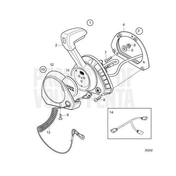 Volvo Penta Spare Parts KitV2 21572759 Zoro